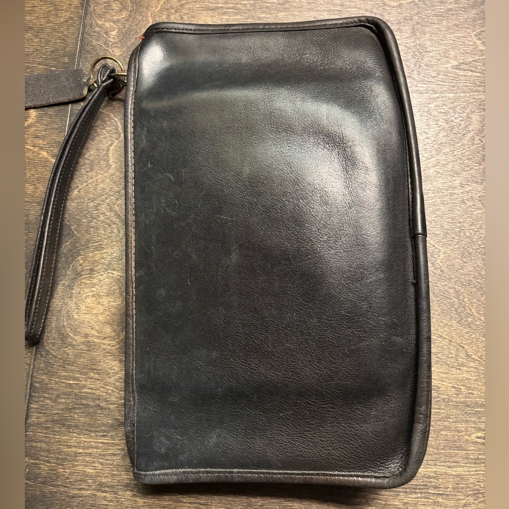 SOLD Vintage Coach Slim Clutch Large Case # 9555